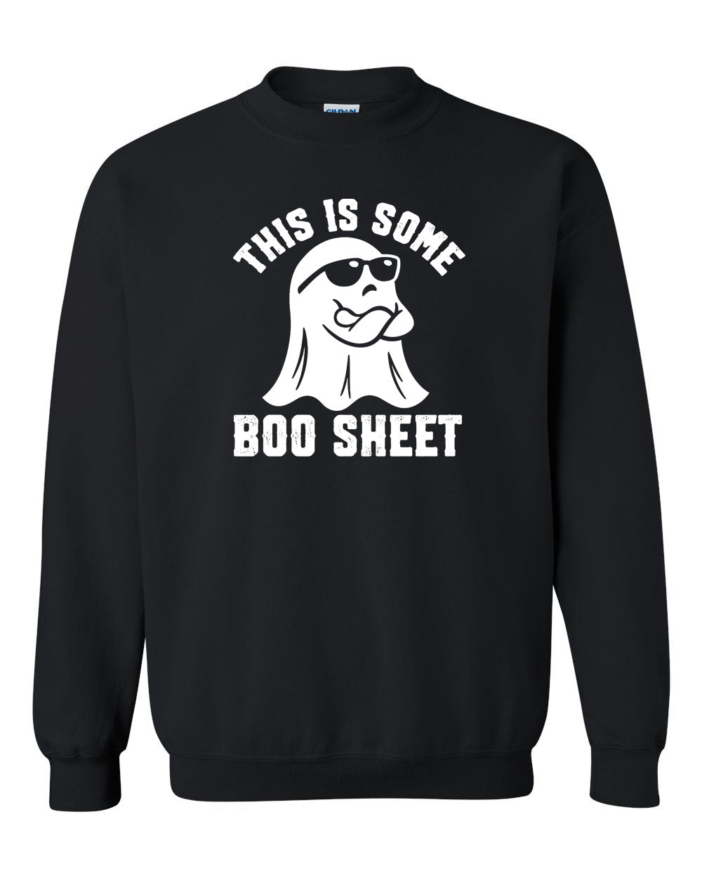 This is some Boo Sheet non hooded sweatshirt