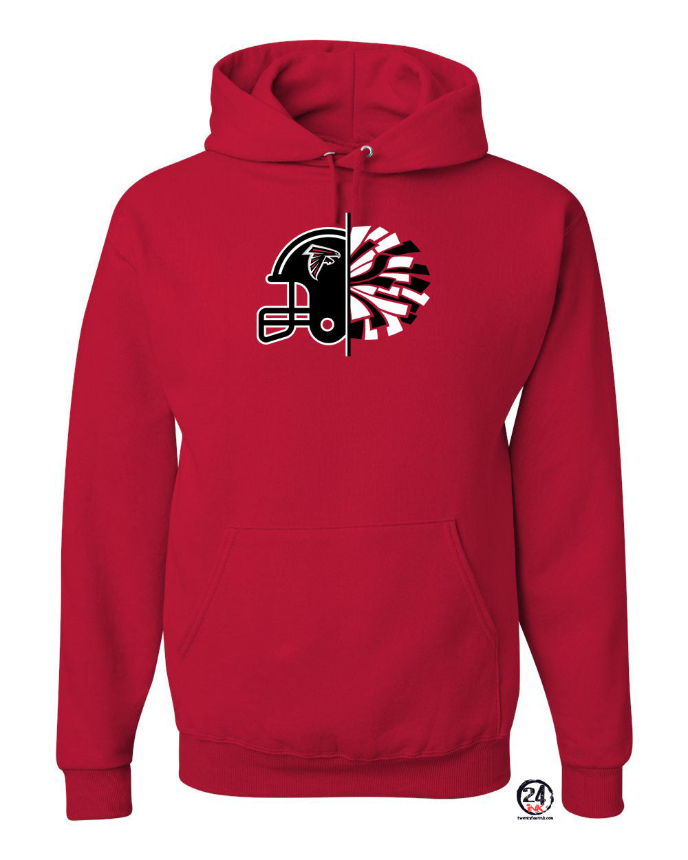 Falcons Cheer Hooded Sweatshirt Design 6