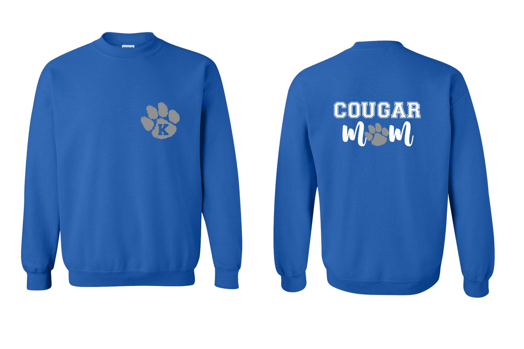 KHS Cheer non hooded sweatshirt Design 7