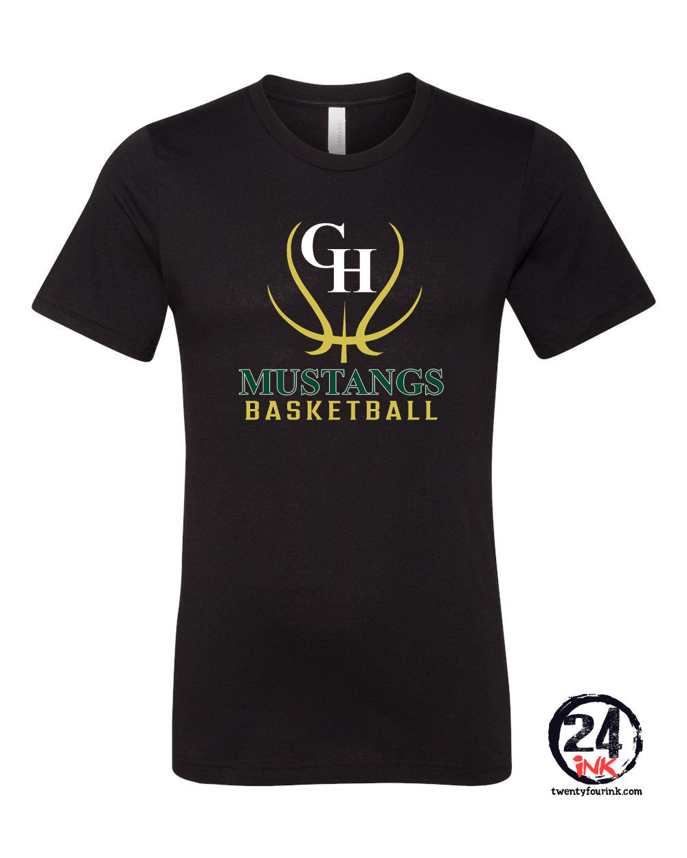 Green Hills Basketball Design 7 T-Shirt