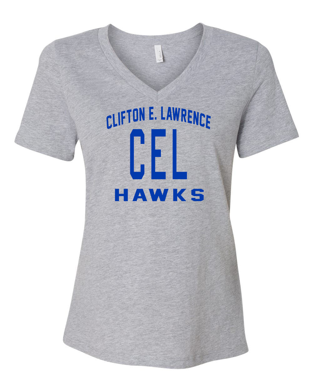 Clifton E. Lawrence V-neck T-shirt Design 3