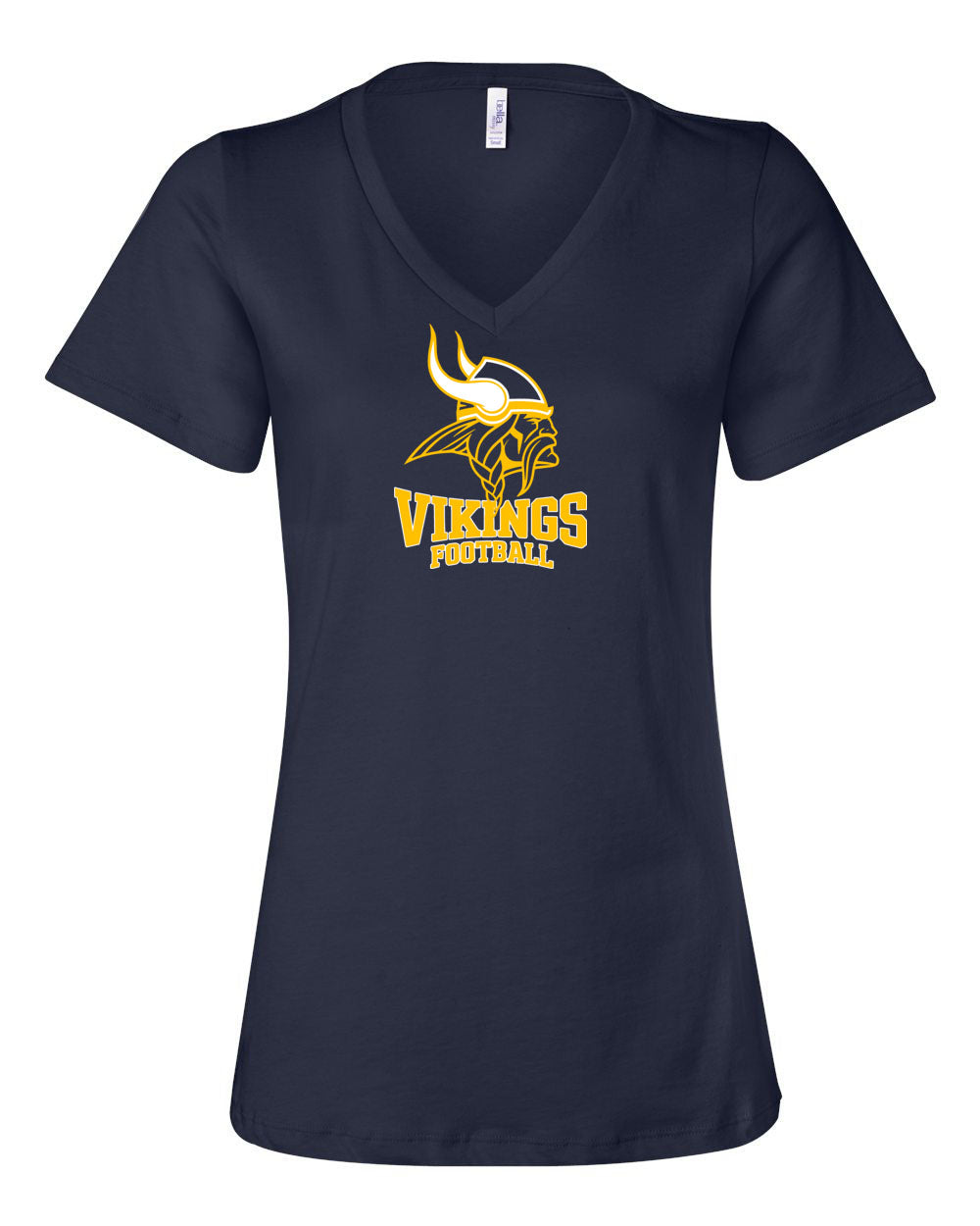 Vinkings Football Design 5 V-neck T-shirt
