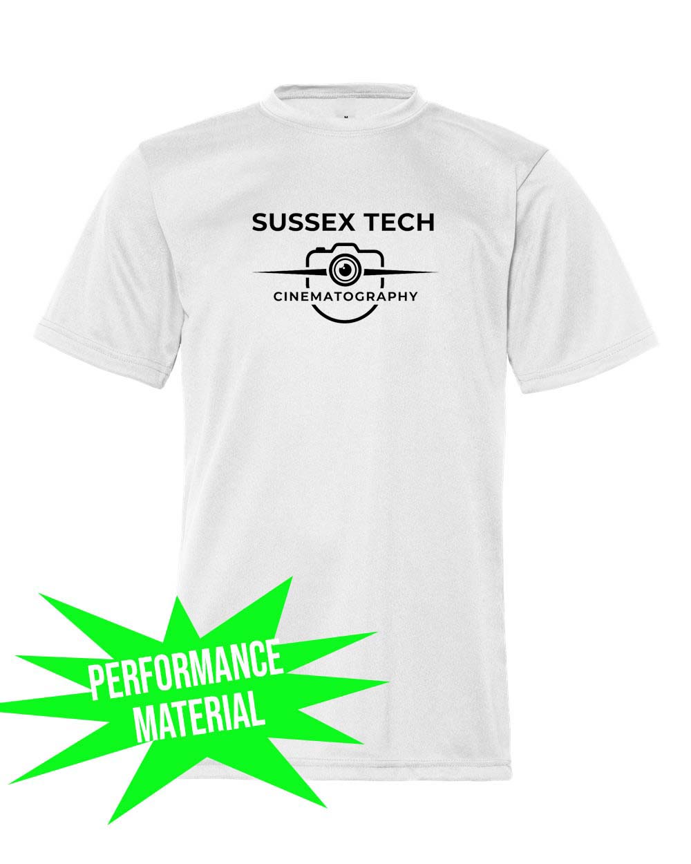 Sussex Tech Film Design 3 Performance Material T-Shirt