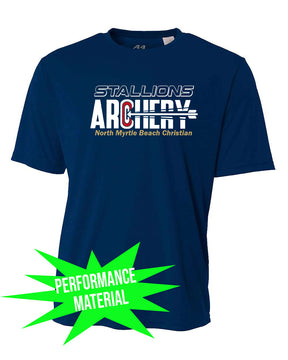 NMB Christian School Archery Performance Material Shirt Design 1