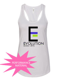 Evolution Dance Arts Design 2 Performance Racerback Tank Top