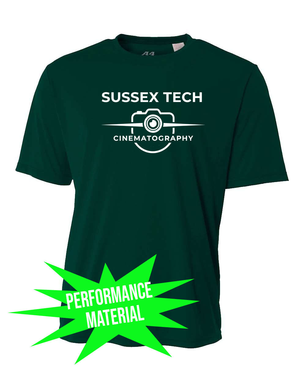 Sussex Tech Film Design 3 Performance Material T-Shirt