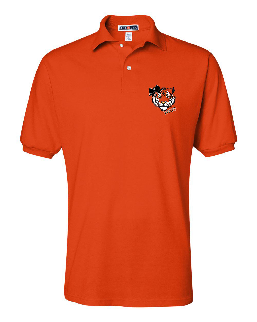Tigers Cheer Polo T-Shirt Design 5