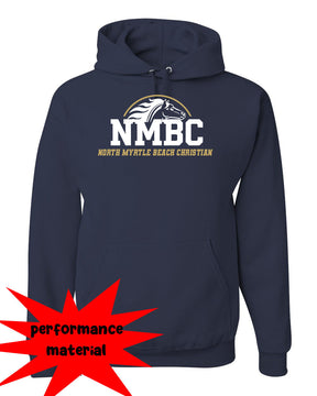 NMB Christian School Spiritwear Performance Hooded Sweatshirt Design 4