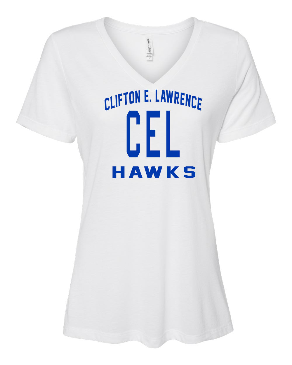 Clifton E. Lawrence V-neck T-shirt Design 3