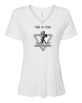 Sussex Tech Film Design 2 V-neck T-shirt