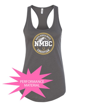 NMB Christian Spiritwear Performance Racerback Tank Top Design 3