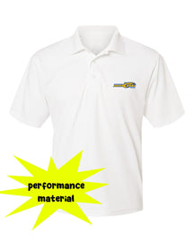 Barracudas Performance Material Polo T-Shirt Design 1