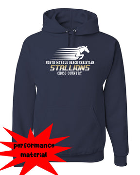 NMB Christian School Cross Country Performance Hooded Sweatshirt Design 1