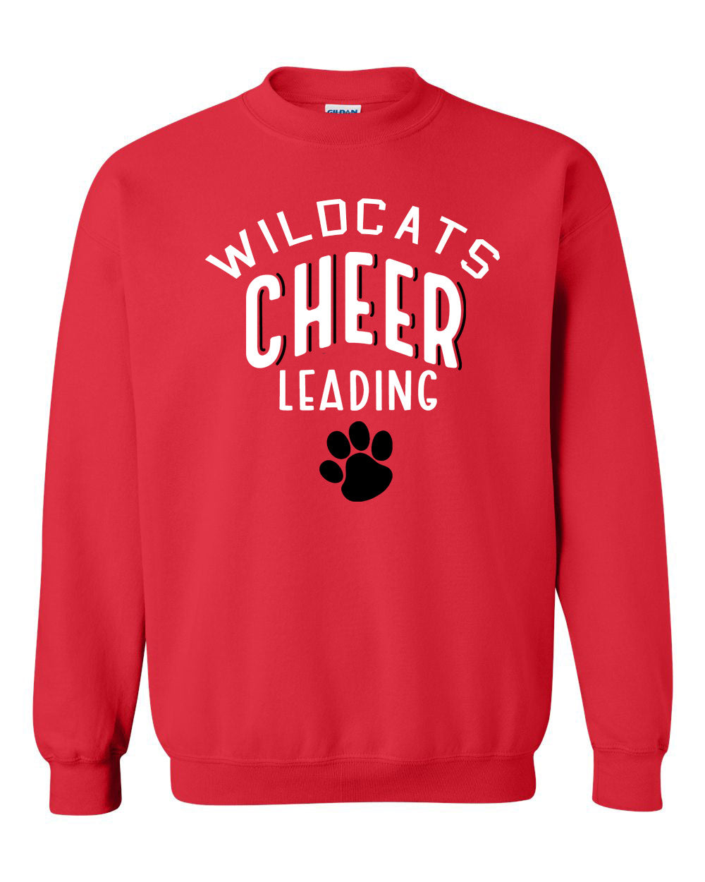 Wildcats Cheer Design 5 non hooded sweatshirt