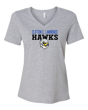 Clifton E. Lawrence V-neck T-shirt Design 1