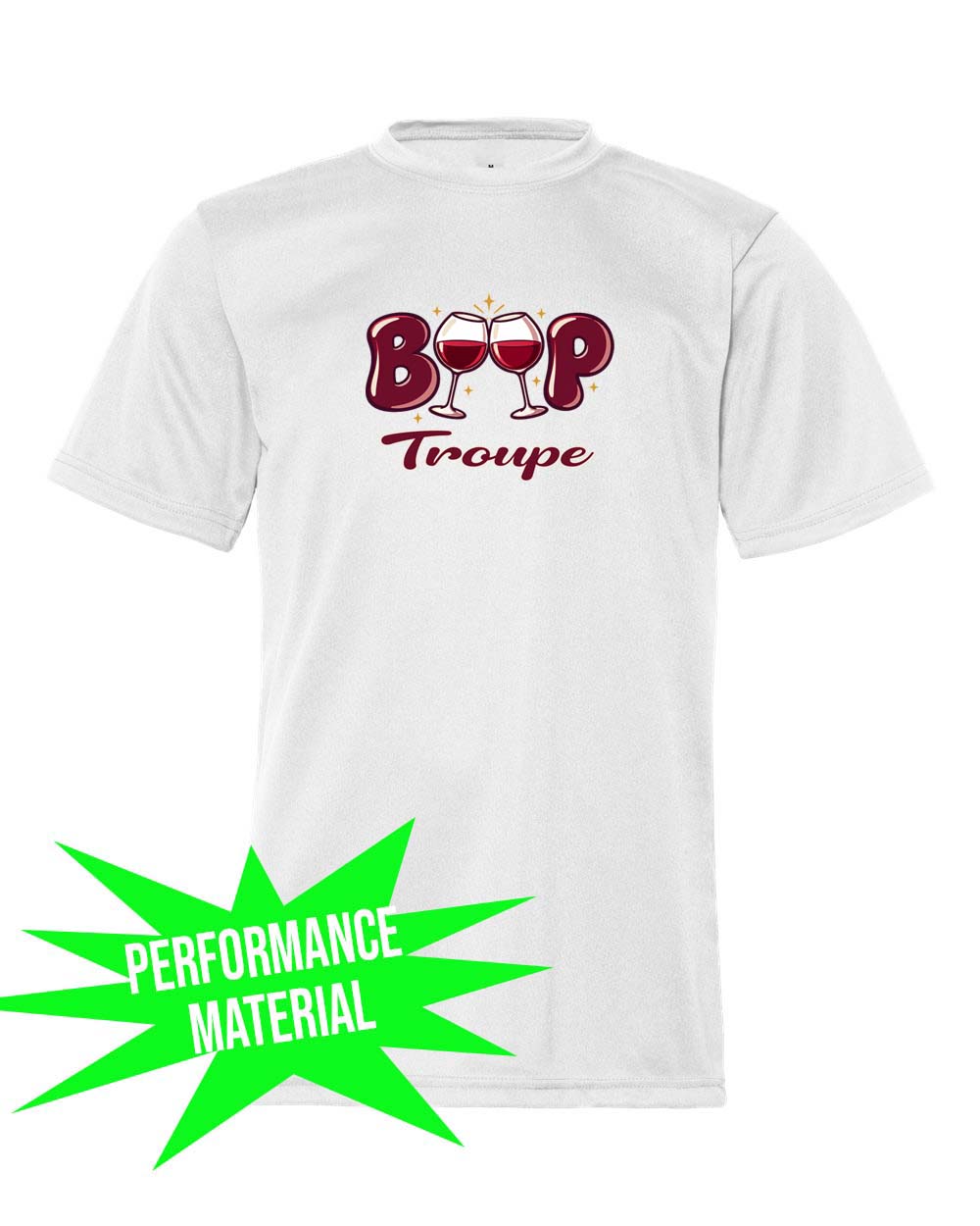 Boop Design 1 Performance Material T-Shirt