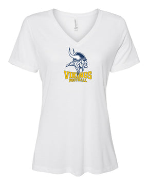 Vinkings Football Design 5 V-neck T-shirt