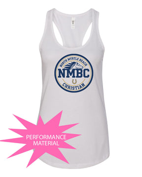 NMB Christian Spiritwear Performance Racerback Tank Top Design 3