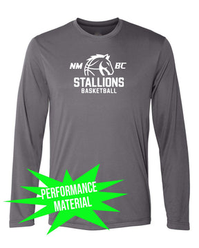 NMB Christian School Basketball Performance Material Long Sleeve Shirt Design 1