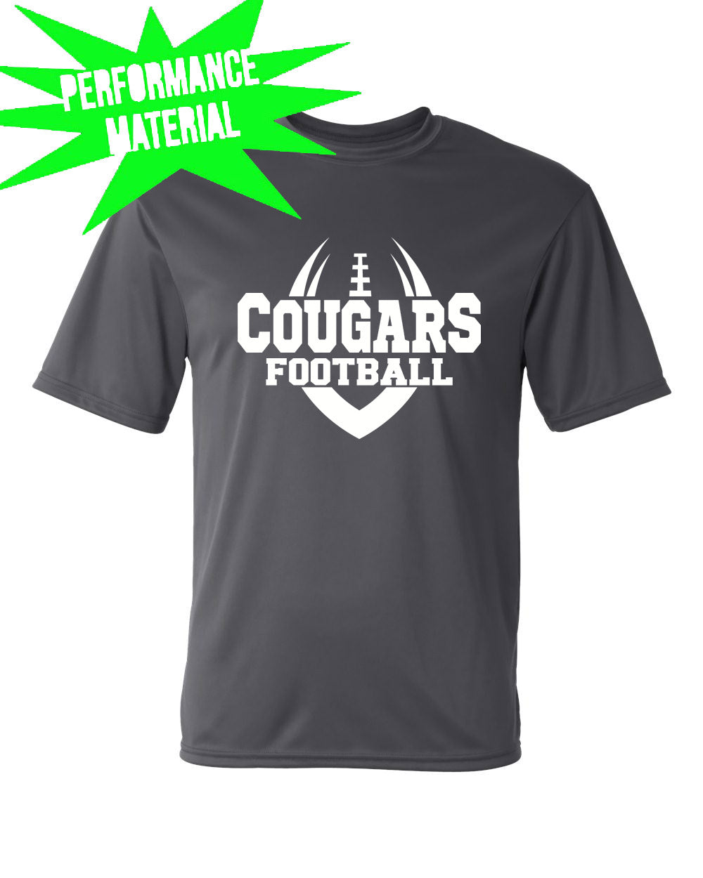 Kittatinny Football Performance Material design 2 T-Shirt