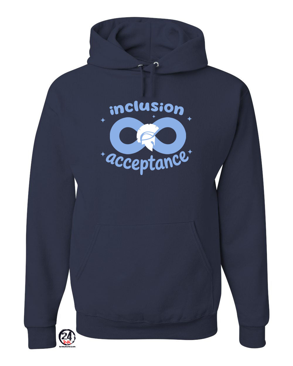 Inclusion and Acceptance Design 2026 Hooded Sweatshirt