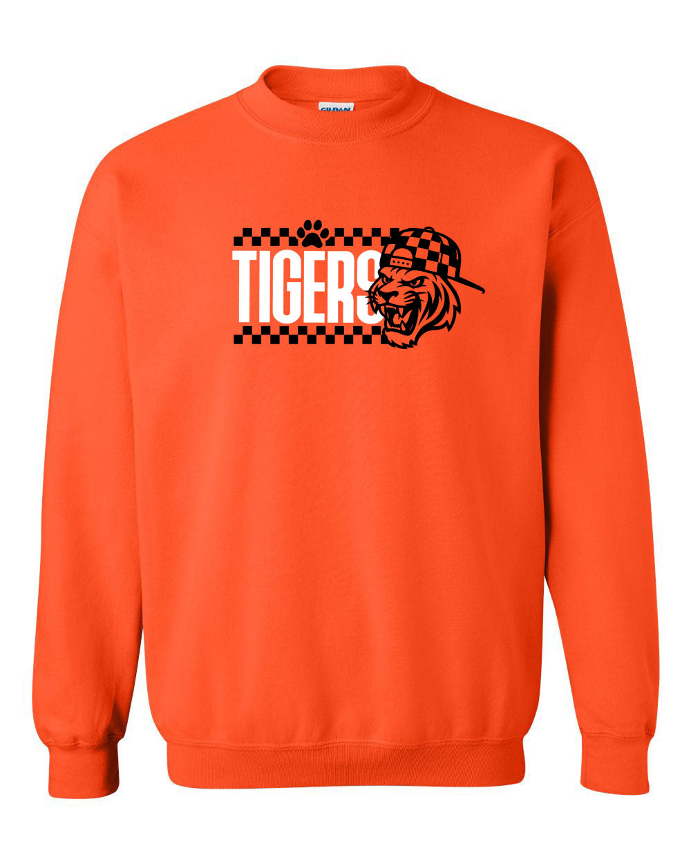 Tigers  non hooded sweatshirt Design 19