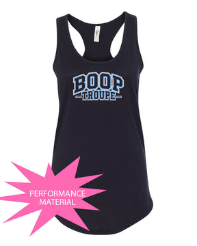 Boop Performance Racerback Tank Top Design 2