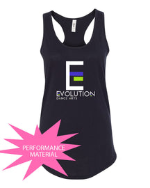 Evolution Dance Arts Design 2 Performance Racerback Tank Top