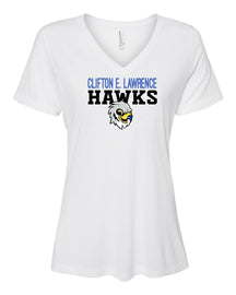 Clifton E. Lawrence V-neck T-shirt Design 1