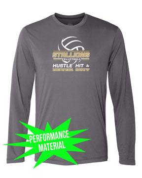 NMB Christian School Volleyball Performance Material Long Sleeve Shirt Design 1