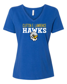 Clifton E. Lawrence V-neck T-shirt Design 1