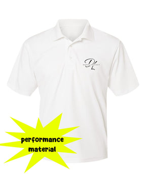DL Dance Project Design 1 Performance Material Polo T-Shirt