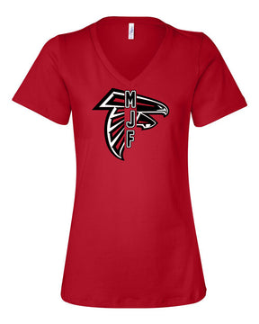 Falcons Football V-neck T-Shirt Design 5