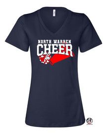 North Warren Cheer design 5 V-neck T-shirt