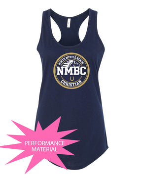 NMB Christian Spiritwear Performance Racerback Tank Top Design 3