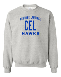 Clifton E. Lawrence Non Hooded Sweatshirt Design 3