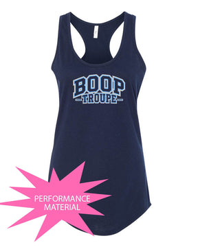 Boop Performance Racerback Tank Top Design 2