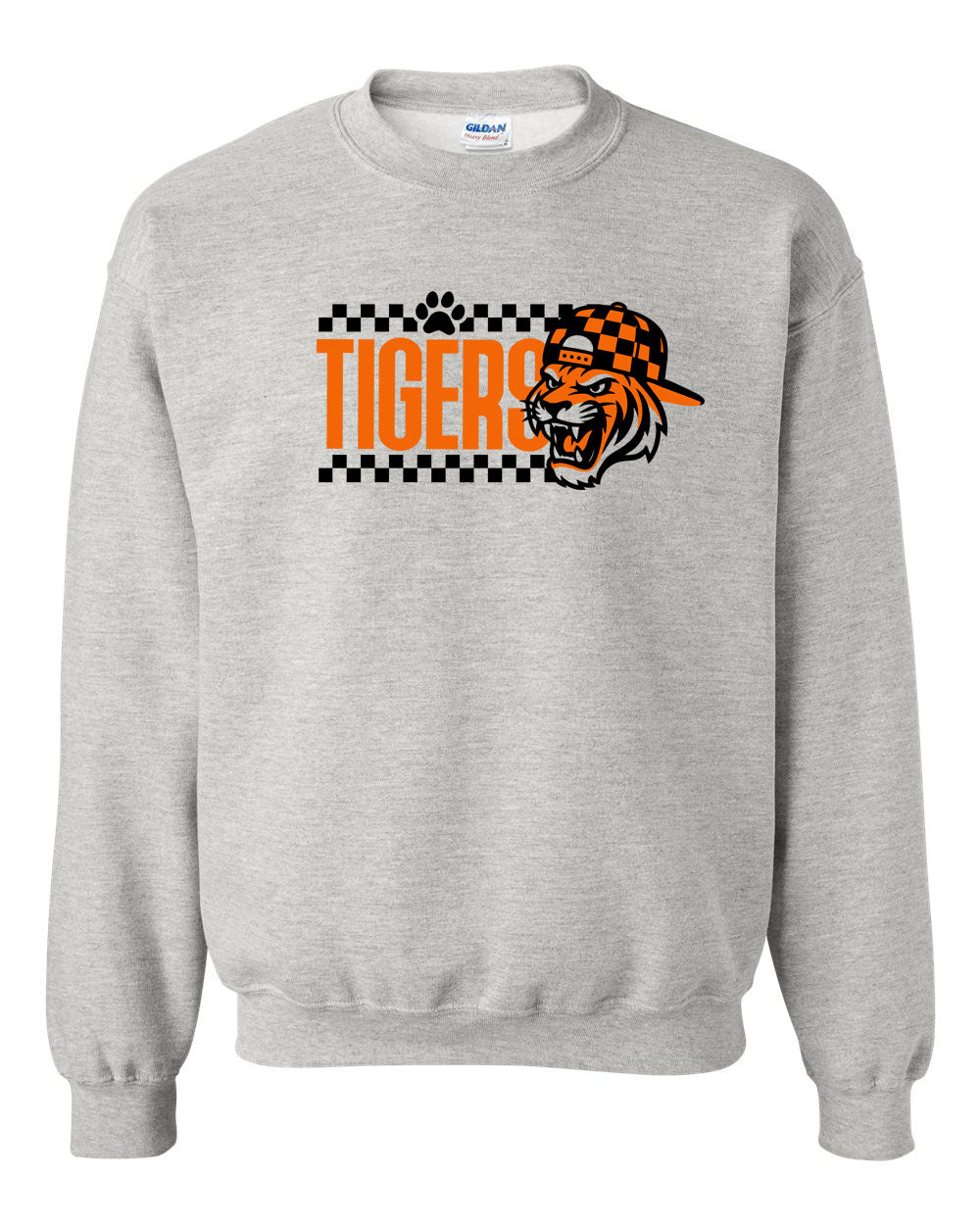Tigers  non hooded sweatshirt Design 19