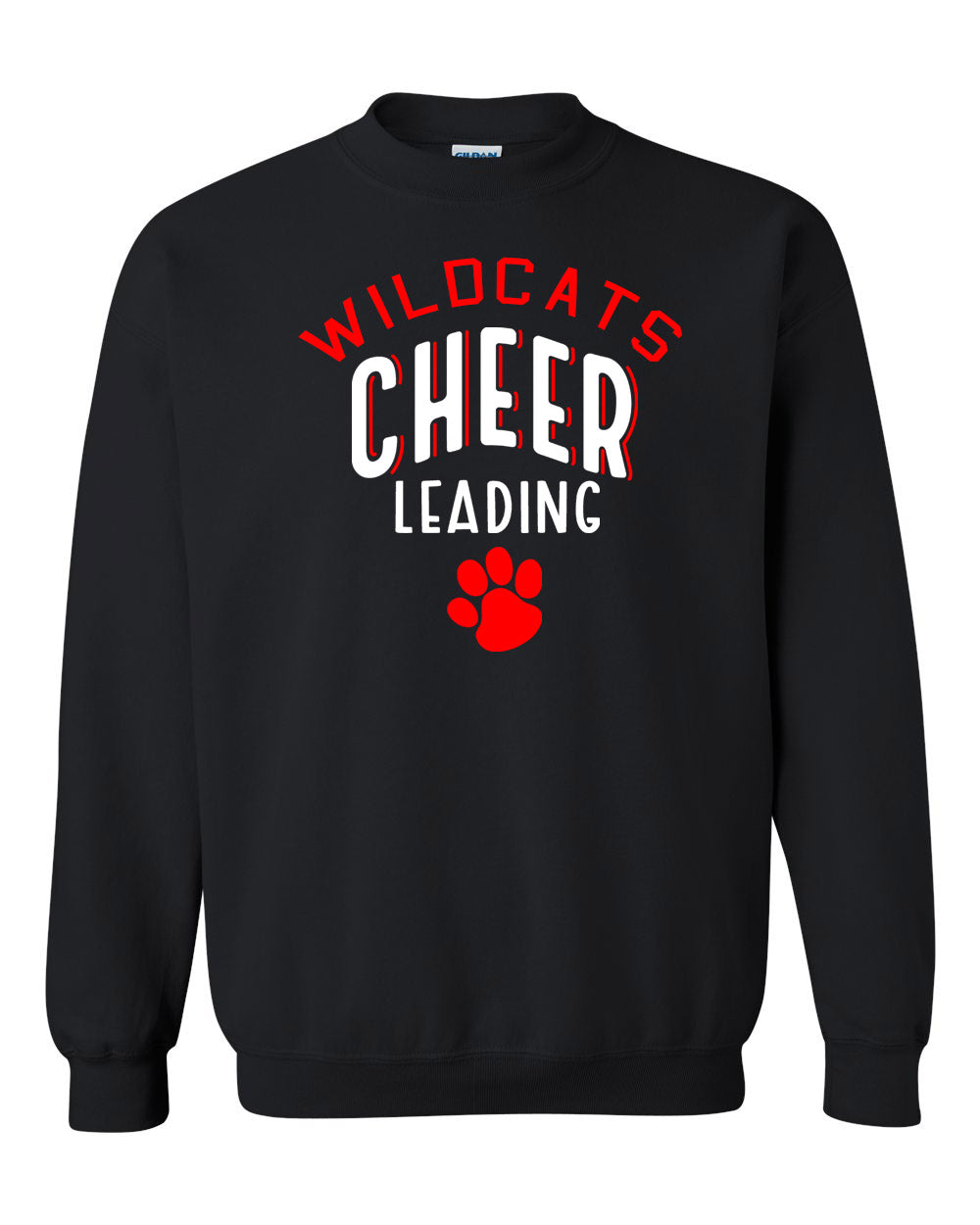 Wildcats Cheer Design 5 non hooded sweatshirt