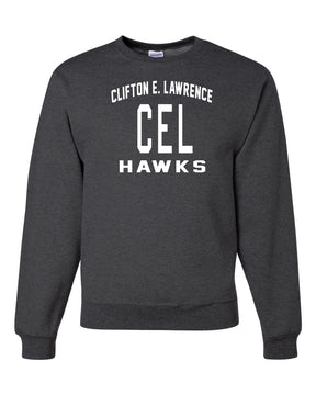 Clifton E. Lawrence Non Hooded Sweatshirt Design 3