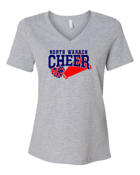 North Warren Cheer design 5 V-neck T-shirt