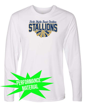 NMB Christian School Cheer Performance Material Long Sleeve Shirt Design 1