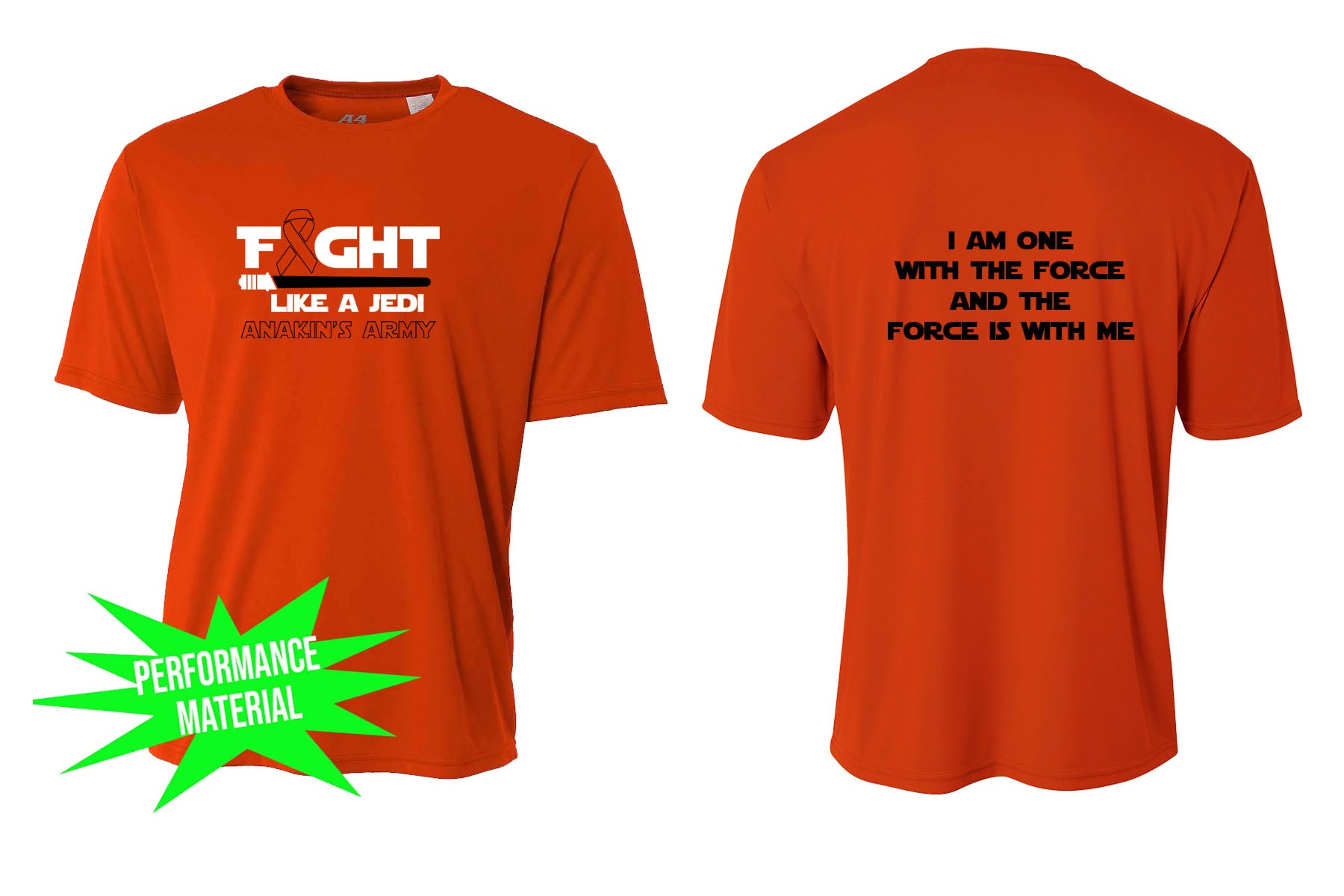 Anakin's army Performance Material T-shirt