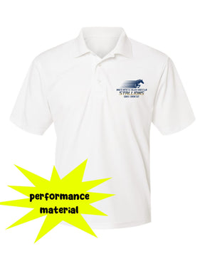 NMB Christian Cross Country Performance Material Polo Shirt Design 1