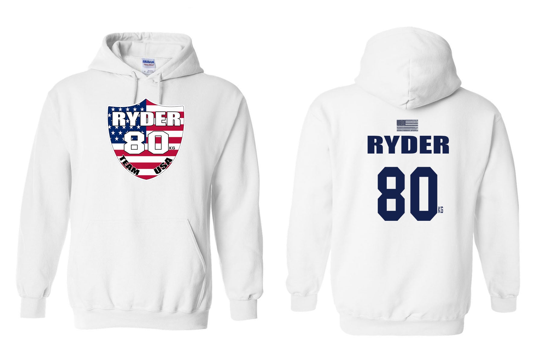 Ryder wrestling Team USA Hooded Sweatshirt