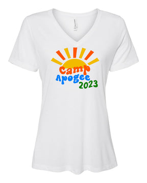 Hilltop Camp Design 2 V-Neck