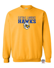 Clifton E. Lawrence Non Hooded Sweatshirt Design 1