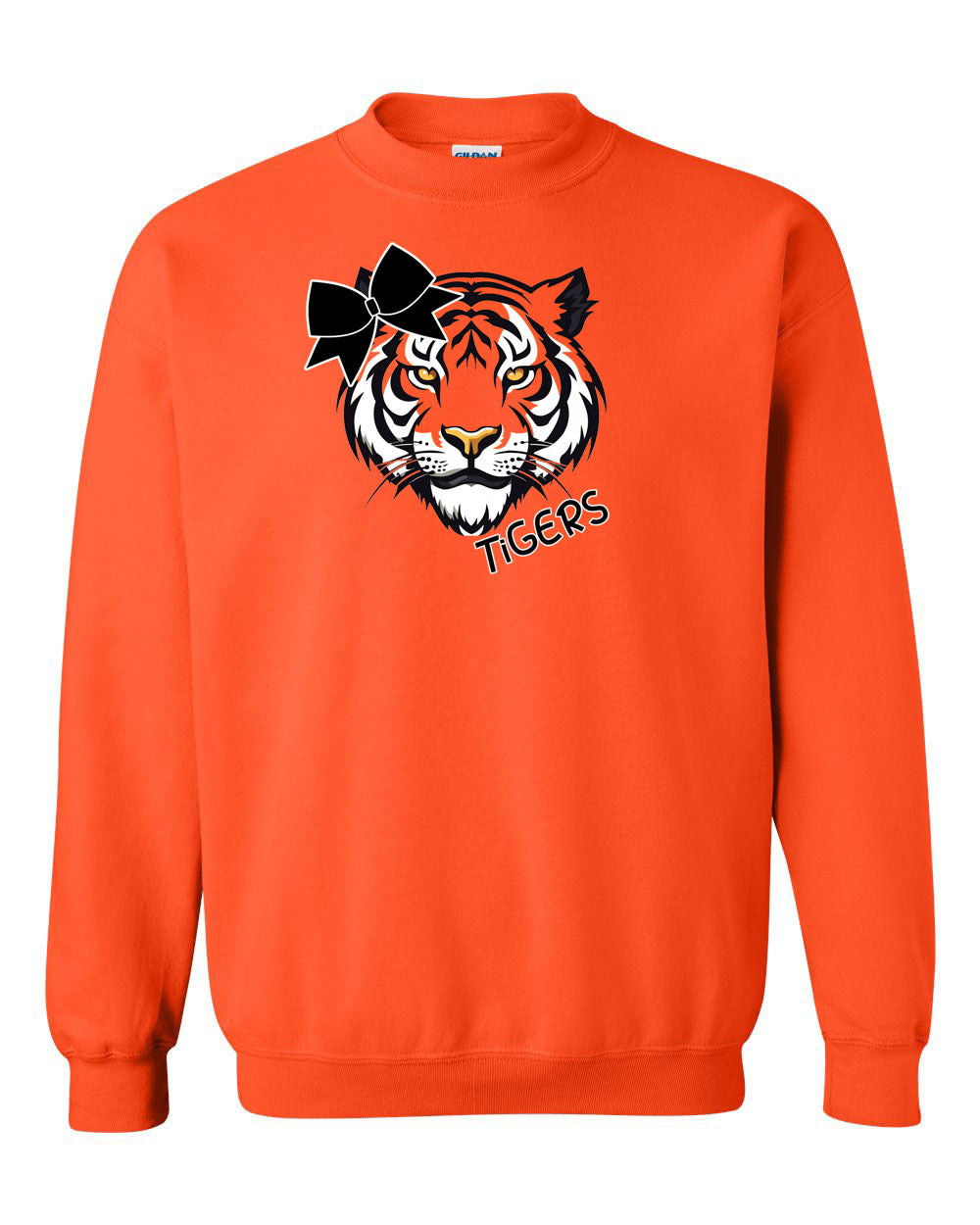 Tigers Cheer non hooded sweatshirt Design 5