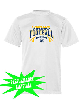 Vikings Football Design 8 Performance Material T-Shirt