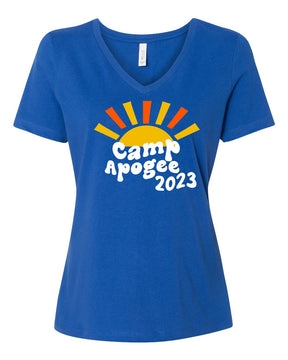 Hilltop Camp Design 2 V-Neck